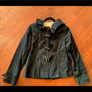 Banana Republic Toggle Coat - Navy - Small